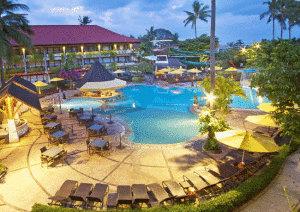 ,بالی دای ناستی ریزورت(Bali Dynasty Resort),هتل تفریحی Bali Dynasty، در کوتای جنوبی جزیره ...,