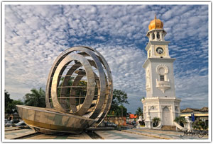 مالزی / پنانگ / برج ساعت(Malaysia / Penang / penang clock tower)