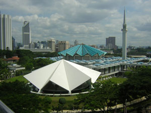 مالزی / کوالالامپور / مسجد نگارا(Malaysia / Kuala lumpur / The Negara Mosque)