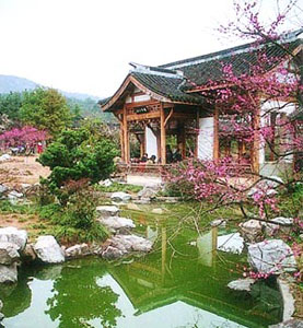 ,باغ بتانیکال,باغ بسیار زیبای هانگزو با انواع متنوع گلهای زیبا و کمیاب.,